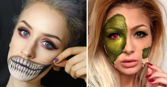 Ideas de maquillaje para ser la más aterradora en Halloween