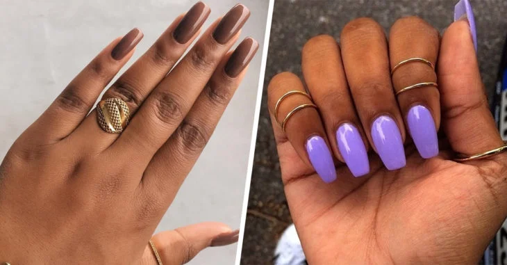 Colores de uñas que se ven espectaculares en pieles morenas