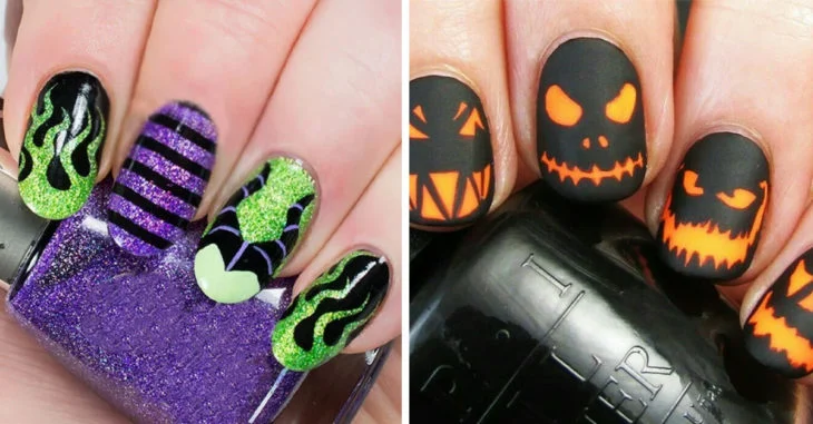 Diseños para lucir unas uñas espeluznantes este Halloween