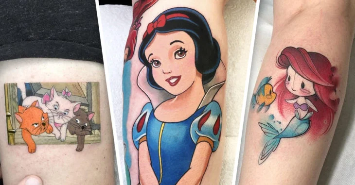 Tatuajes inspirados en Disney para hacer feliz a tu niña interior